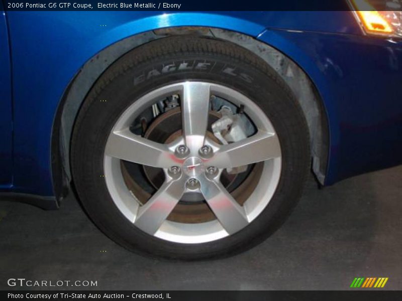 Electric Blue Metallic / Ebony 2006 Pontiac G6 GTP Coupe