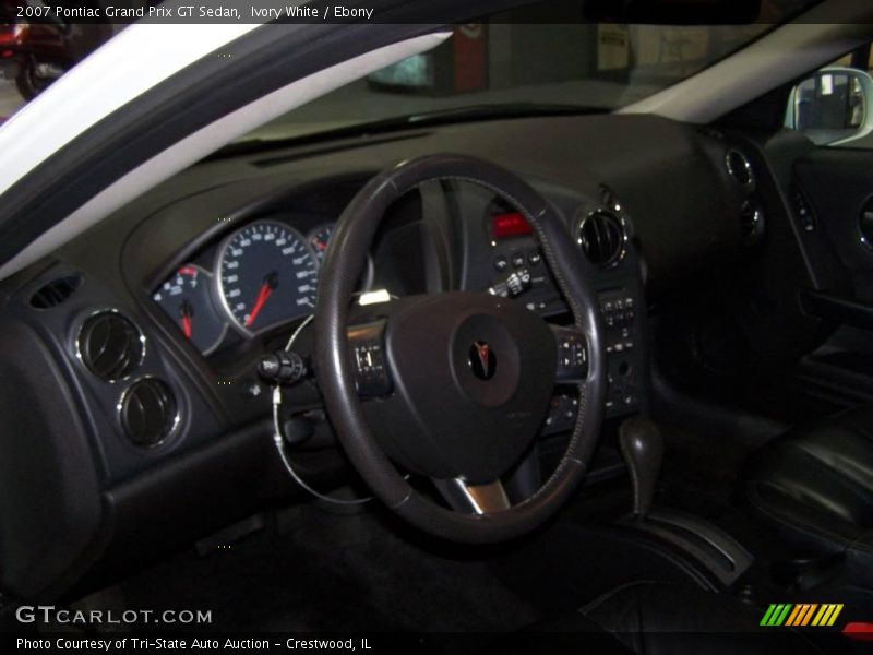 Ivory White / Ebony 2007 Pontiac Grand Prix GT Sedan