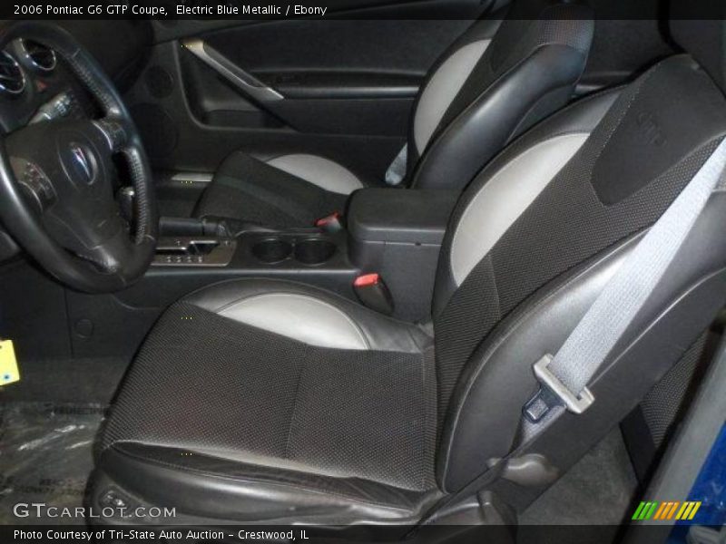 Electric Blue Metallic / Ebony 2006 Pontiac G6 GTP Coupe