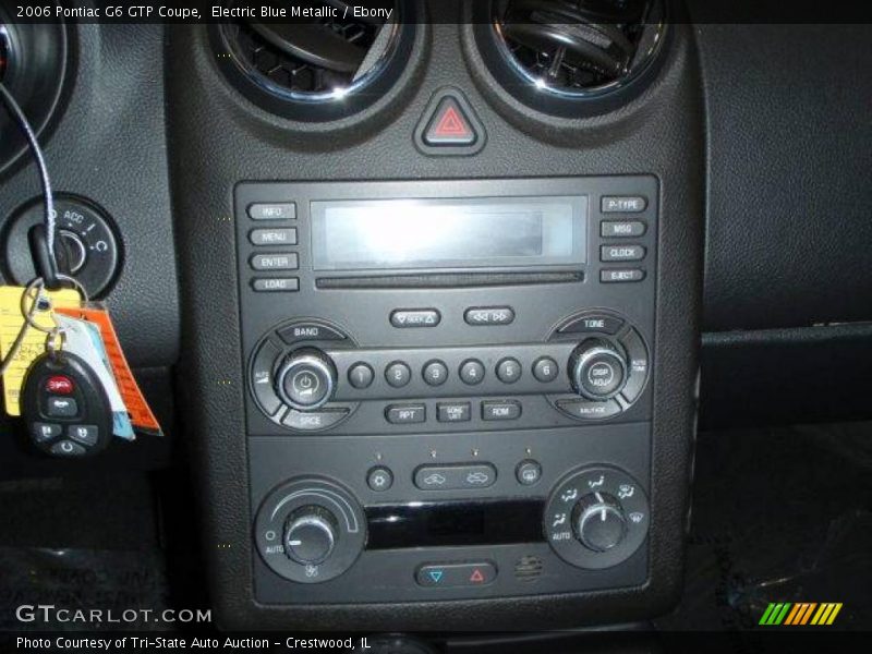 Electric Blue Metallic / Ebony 2006 Pontiac G6 GTP Coupe