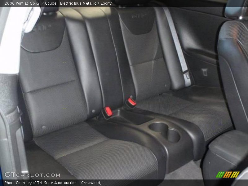 Electric Blue Metallic / Ebony 2006 Pontiac G6 GTP Coupe