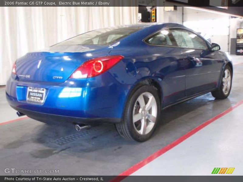 Electric Blue Metallic / Ebony 2006 Pontiac G6 GTP Coupe