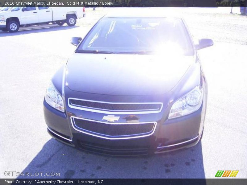 Gold Mist Metallic / Ebony 2010 Chevrolet Malibu LT Sedan