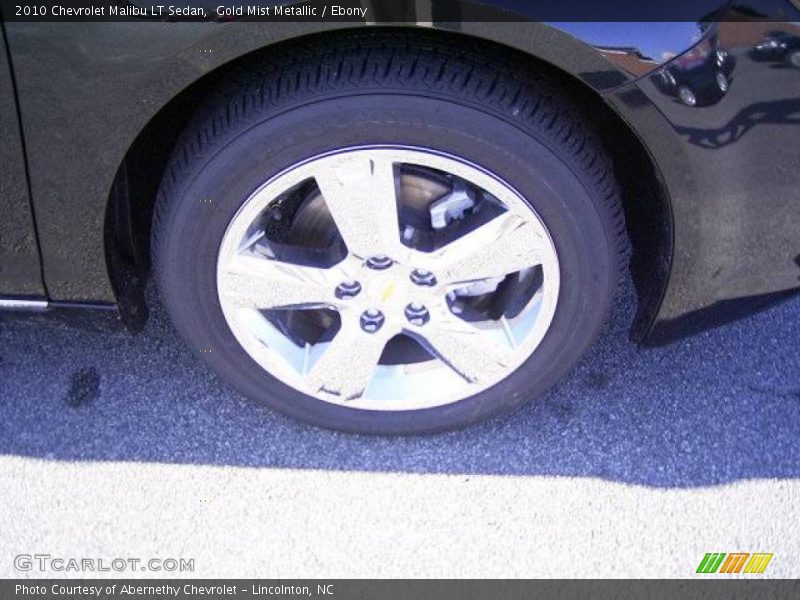 Gold Mist Metallic / Ebony 2010 Chevrolet Malibu LT Sedan