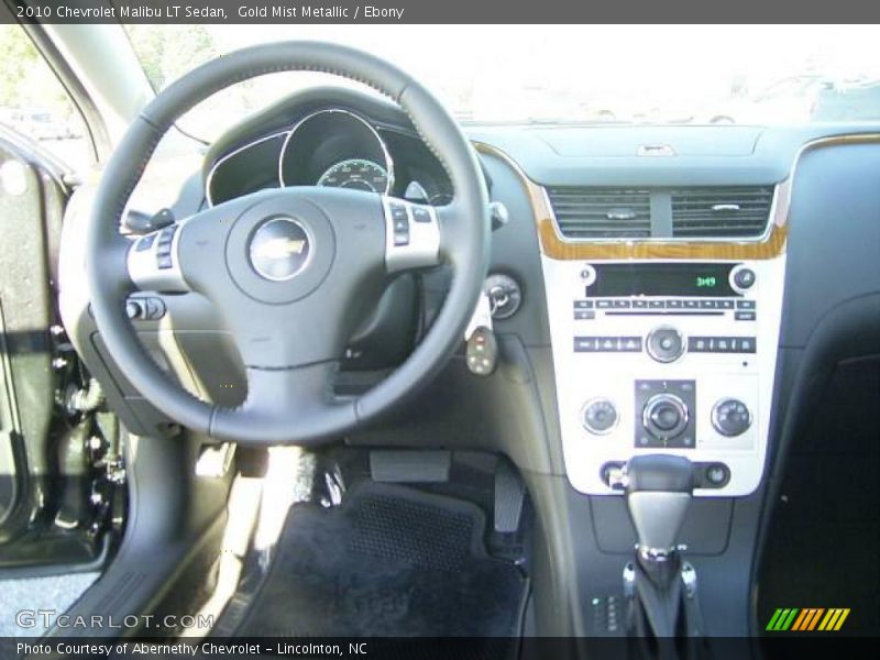 Gold Mist Metallic / Ebony 2010 Chevrolet Malibu LT Sedan