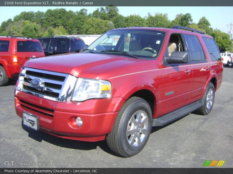 Redfire Metallic / Camel 2008 Ford Expedition XLT