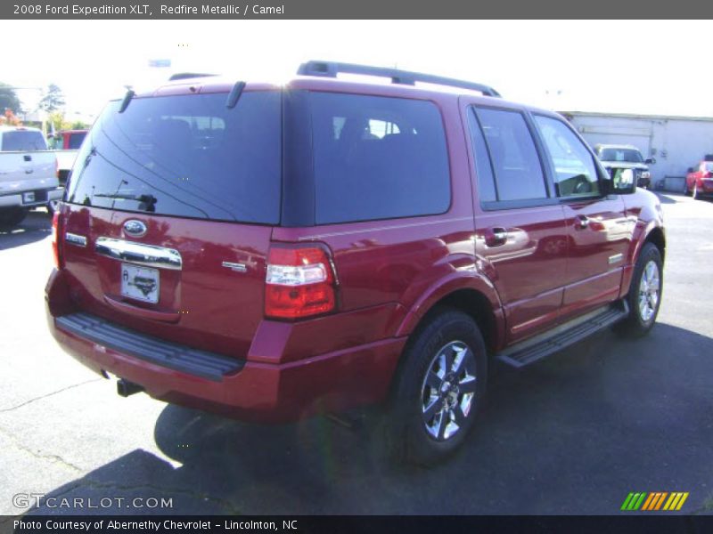 Redfire Metallic / Camel 2008 Ford Expedition XLT