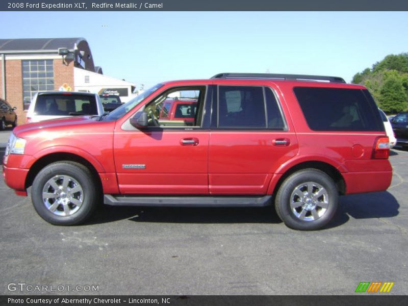 Redfire Metallic / Camel 2008 Ford Expedition XLT