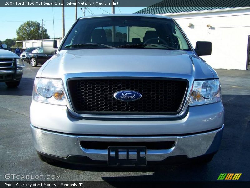 Silver Metallic / Medium Flint 2007 Ford F150 XLT SuperCrew