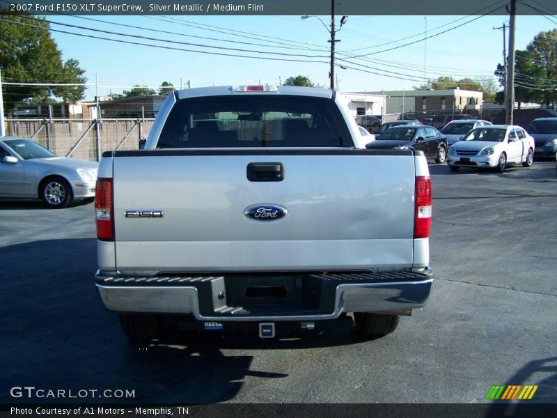 Silver Metallic / Medium Flint 2007 Ford F150 XLT SuperCrew