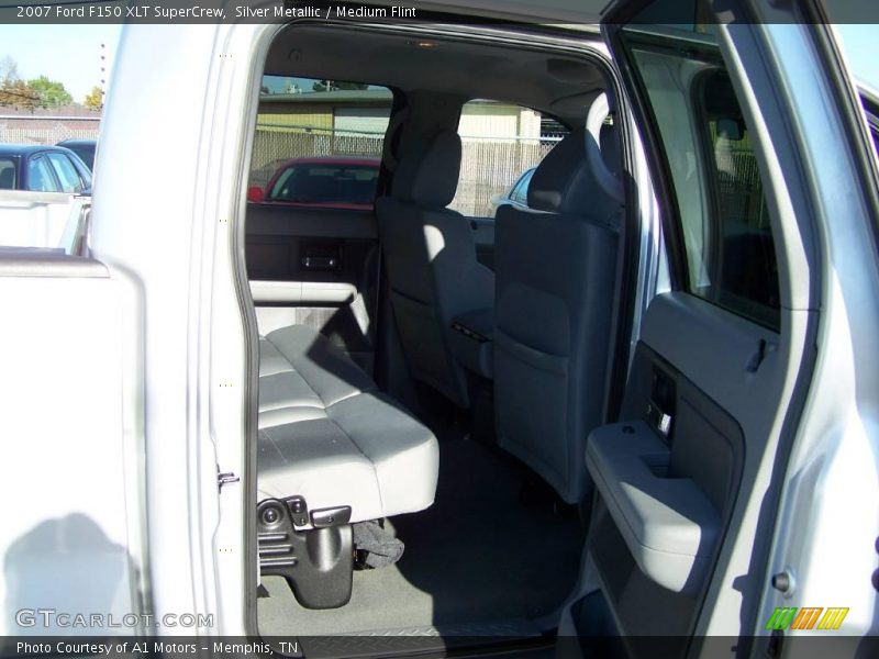 Silver Metallic / Medium Flint 2007 Ford F150 XLT SuperCrew