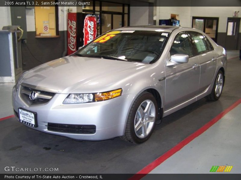 Satin Silver Metallic / Quartz 2005 Acura TL 3.2