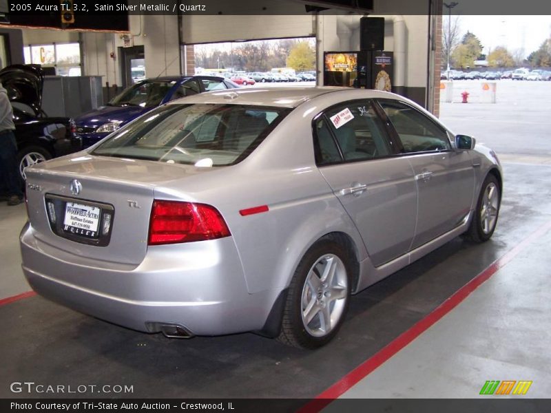 Satin Silver Metallic / Quartz 2005 Acura TL 3.2