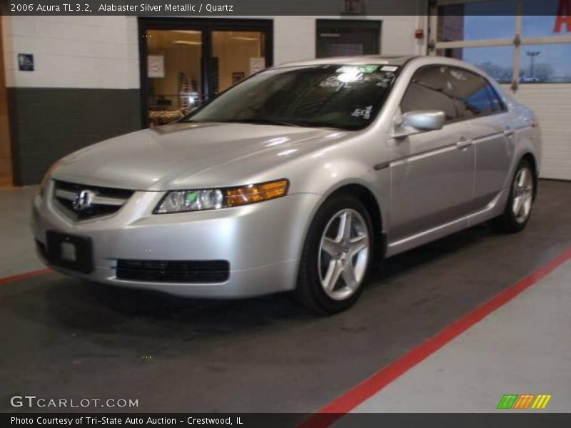Alabaster Silver Metallic / Quartz 2006 Acura TL 3.2