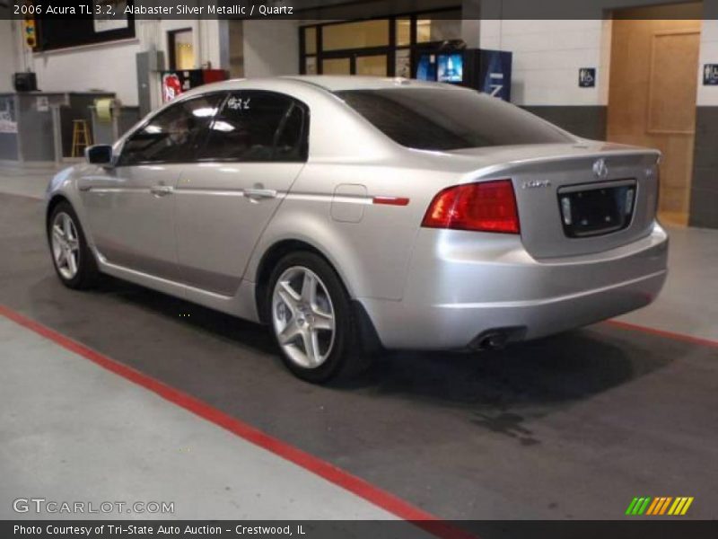 Alabaster Silver Metallic / Quartz 2006 Acura TL 3.2
