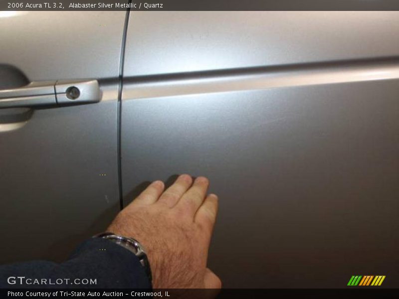 Alabaster Silver Metallic / Quartz 2006 Acura TL 3.2