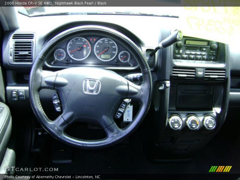 Nighthawk Black Pearl / Black 2006 Honda CR-V SE 4WD