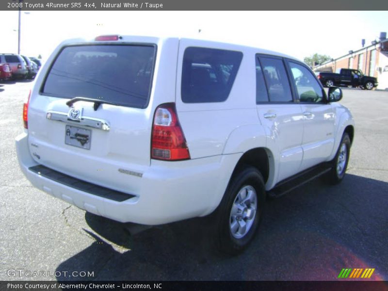 Natural White / Taupe 2008 Toyota 4Runner SR5 4x4