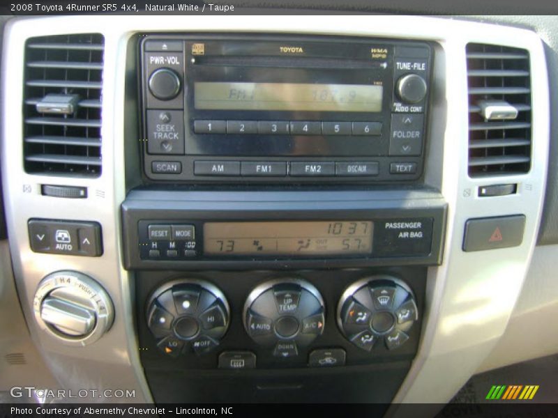 Natural White / Taupe 2008 Toyota 4Runner SR5 4x4