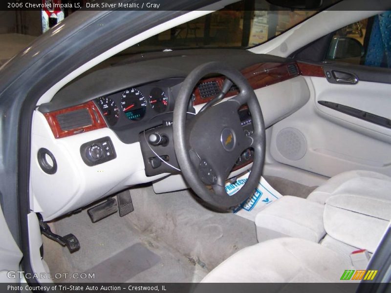 Dark Silver Metallic / Gray 2006 Chevrolet Impala LS