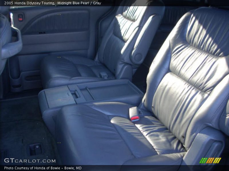 Midnight Blue Pearl / Gray 2005 Honda Odyssey Touring
