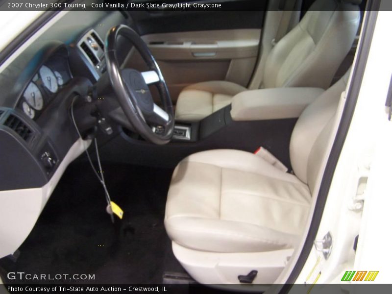 Cool Vanilla / Dark Slate Gray/Light Graystone 2007 Chrysler 300 Touring