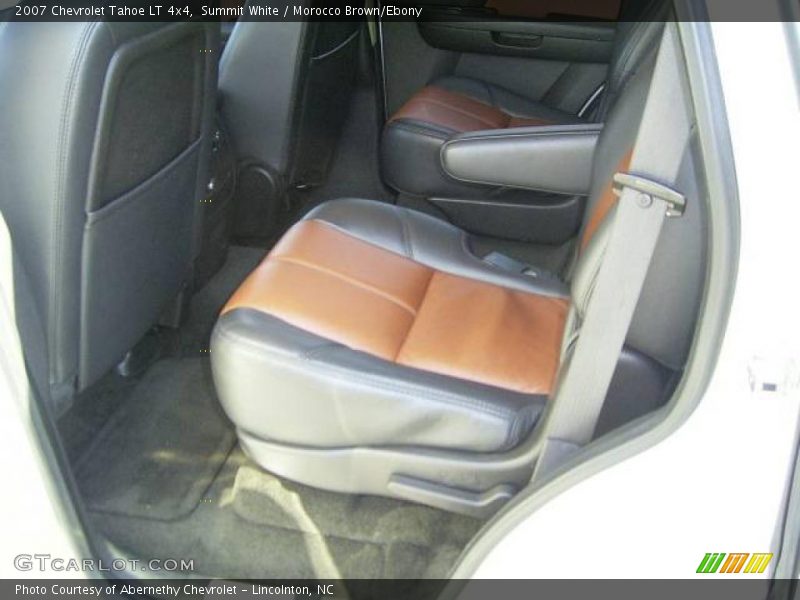 Summit White / Morocco Brown/Ebony 2007 Chevrolet Tahoe LT 4x4