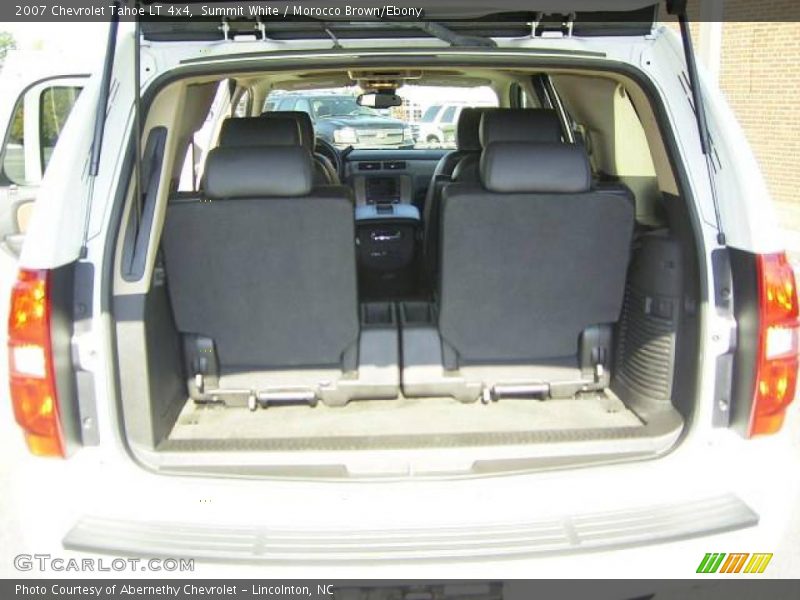 Summit White / Morocco Brown/Ebony 2007 Chevrolet Tahoe LT 4x4