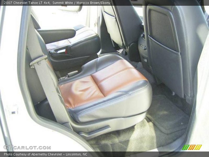 Summit White / Morocco Brown/Ebony 2007 Chevrolet Tahoe LT 4x4