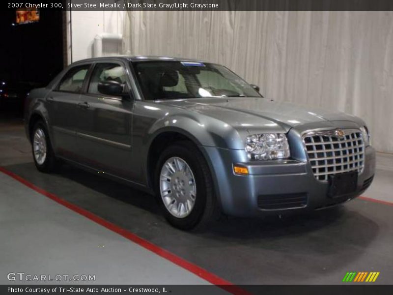 Silver Steel Metallic / Dark Slate Gray/Light Graystone 2007 Chrysler 300