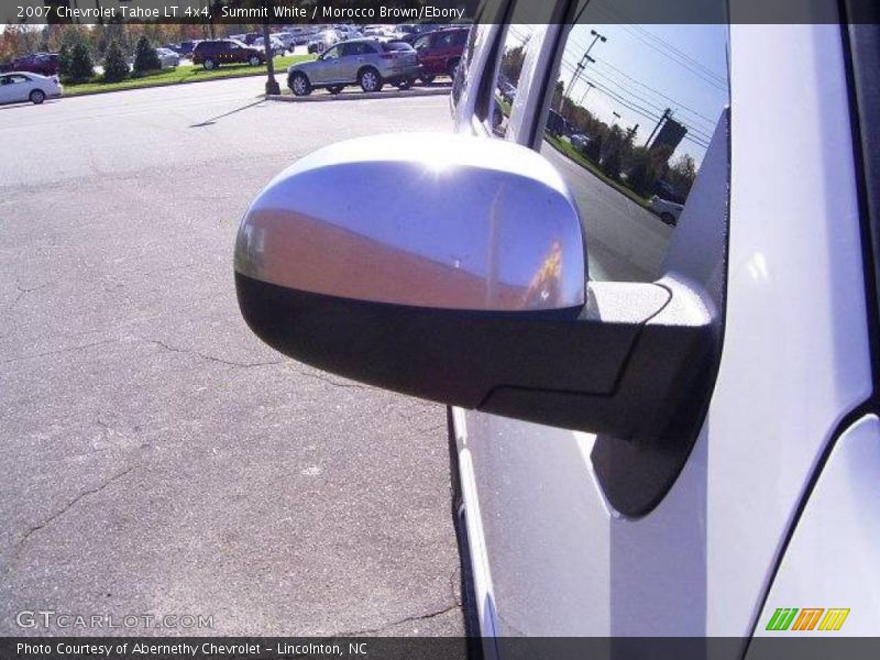 Summit White / Morocco Brown/Ebony 2007 Chevrolet Tahoe LT 4x4