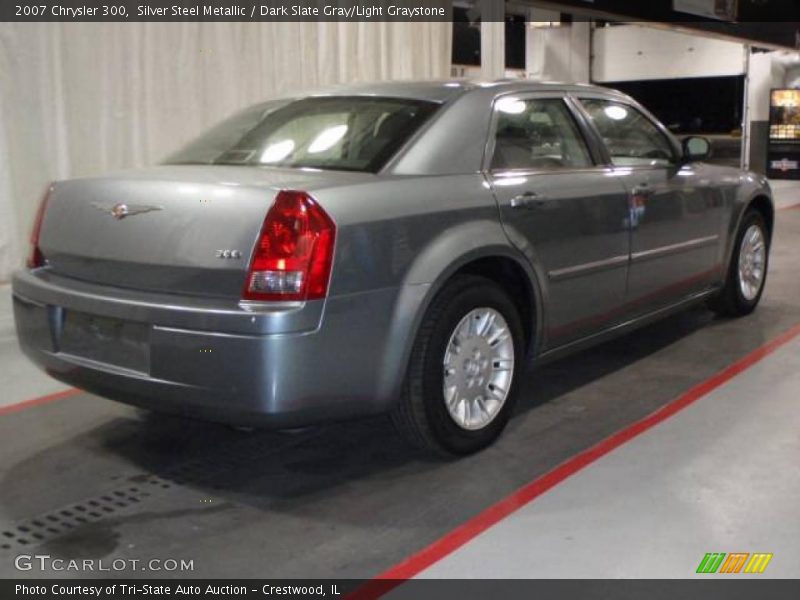 Silver Steel Metallic / Dark Slate Gray/Light Graystone 2007 Chrysler 300