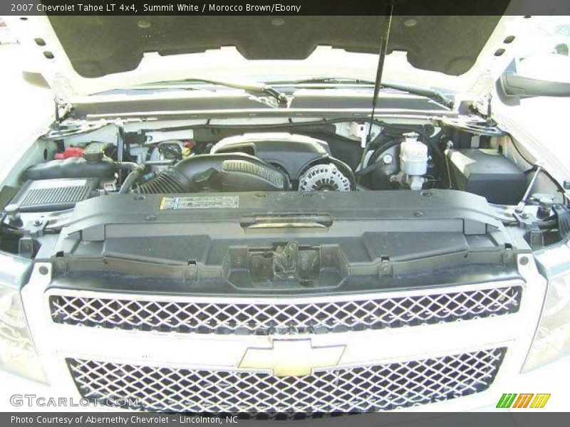 Summit White / Morocco Brown/Ebony 2007 Chevrolet Tahoe LT 4x4