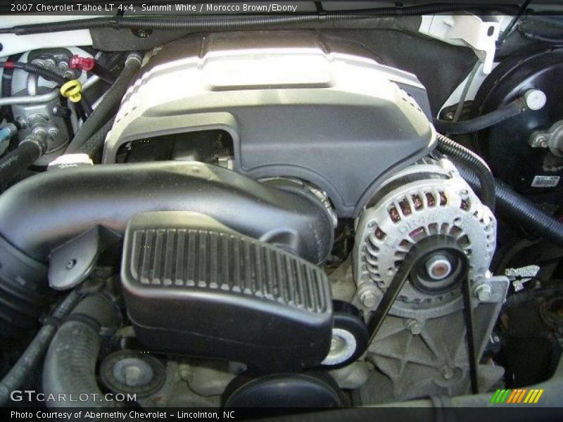 Summit White / Morocco Brown/Ebony 2007 Chevrolet Tahoe LT 4x4