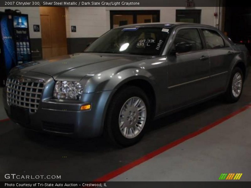 Silver Steel Metallic / Dark Slate Gray/Light Graystone 2007 Chrysler 300