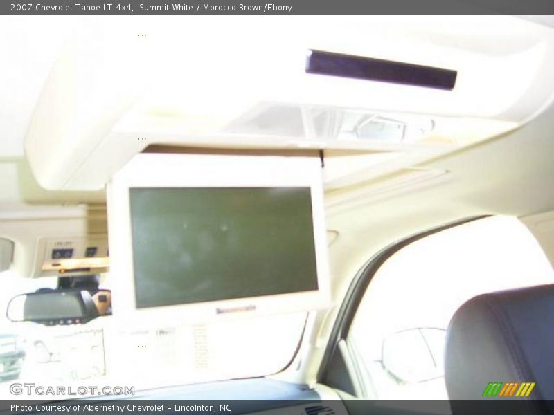 Summit White / Morocco Brown/Ebony 2007 Chevrolet Tahoe LT 4x4
