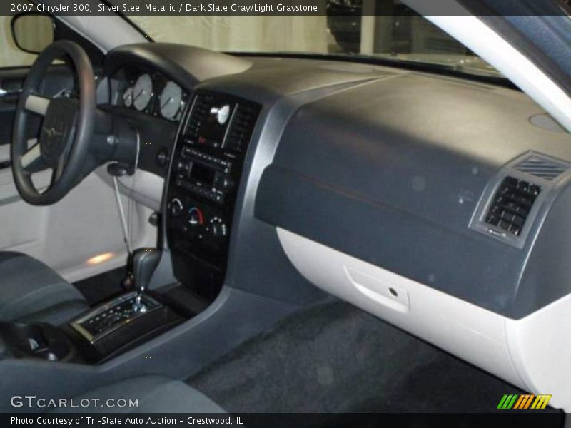 Silver Steel Metallic / Dark Slate Gray/Light Graystone 2007 Chrysler 300