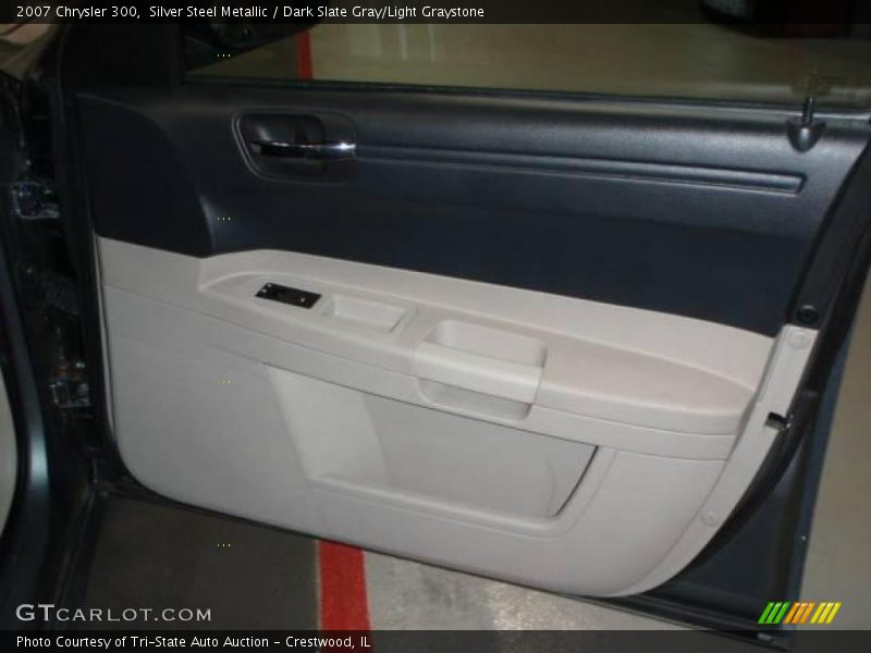 Silver Steel Metallic / Dark Slate Gray/Light Graystone 2007 Chrysler 300