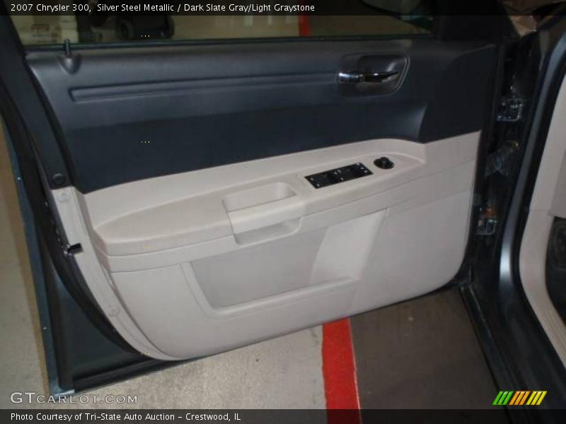 Silver Steel Metallic / Dark Slate Gray/Light Graystone 2007 Chrysler 300