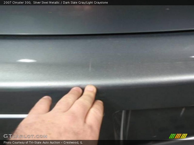 Silver Steel Metallic / Dark Slate Gray/Light Graystone 2007 Chrysler 300