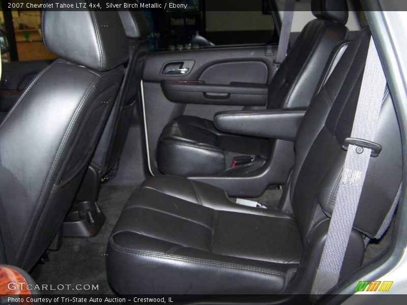 Silver Birch Metallic / Ebony 2007 Chevrolet Tahoe LTZ 4x4