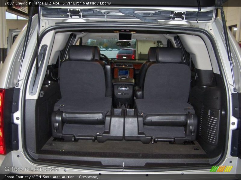 Silver Birch Metallic / Ebony 2007 Chevrolet Tahoe LTZ 4x4