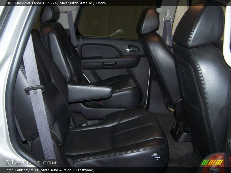 Silver Birch Metallic / Ebony 2007 Chevrolet Tahoe LTZ 4x4