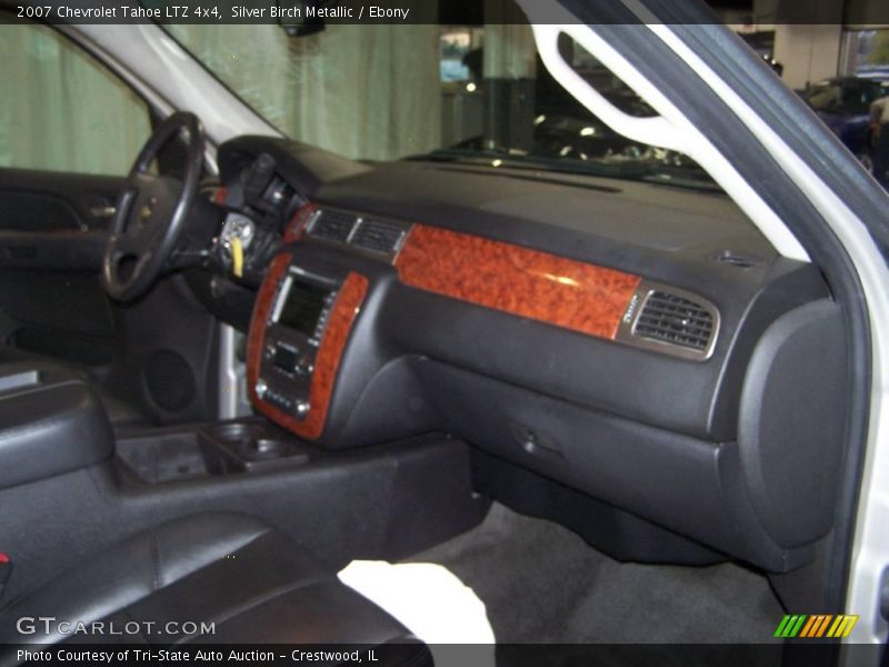 Silver Birch Metallic / Ebony 2007 Chevrolet Tahoe LTZ 4x4