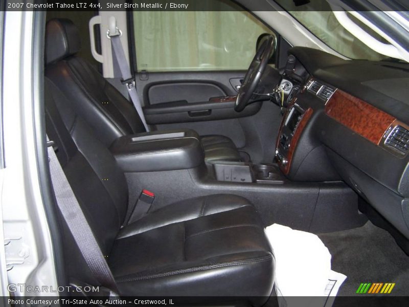 Silver Birch Metallic / Ebony 2007 Chevrolet Tahoe LTZ 4x4