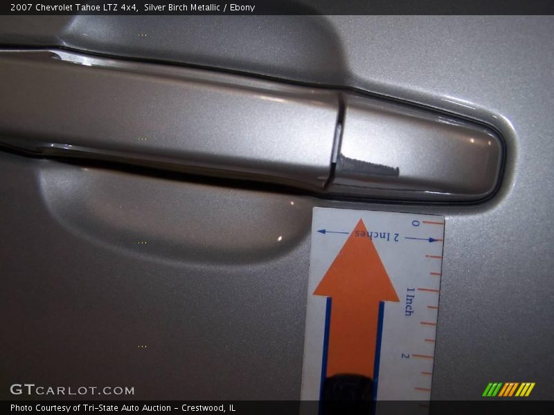 Silver Birch Metallic / Ebony 2007 Chevrolet Tahoe LTZ 4x4