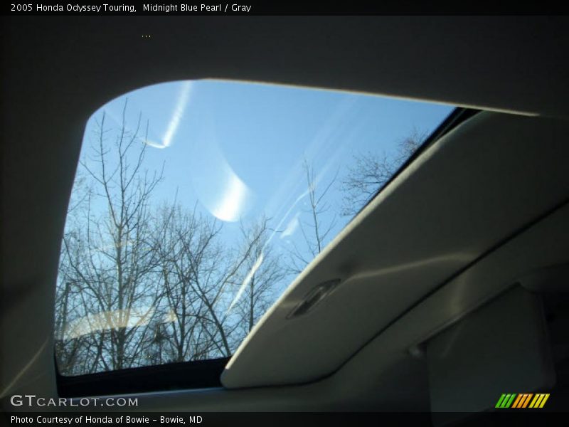 Midnight Blue Pearl / Gray 2005 Honda Odyssey Touring
