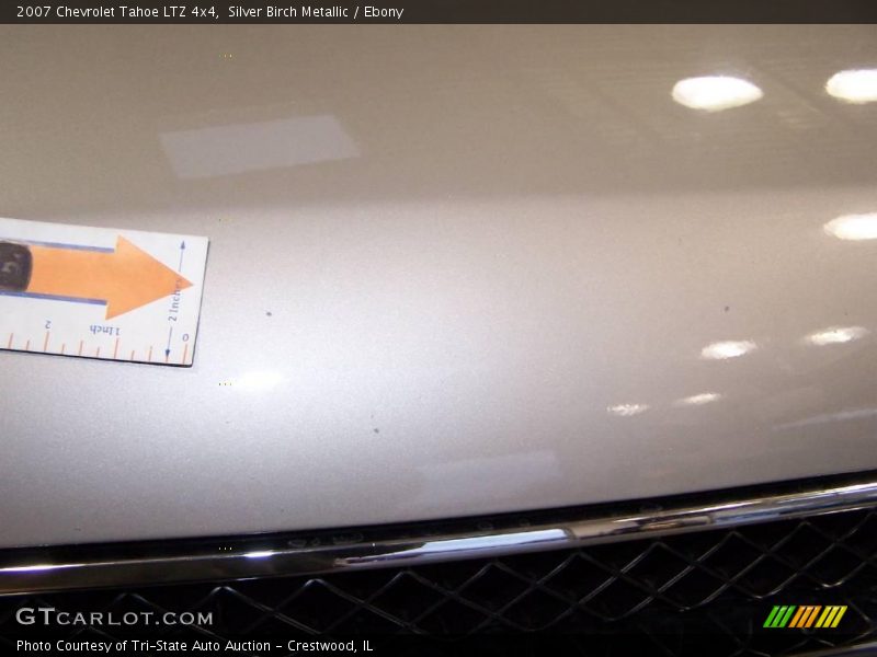 Silver Birch Metallic / Ebony 2007 Chevrolet Tahoe LTZ 4x4