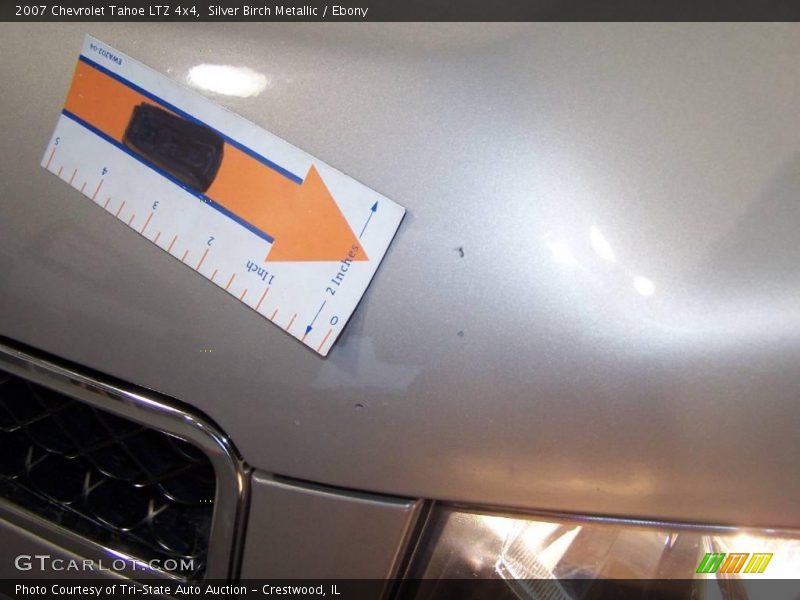 Silver Birch Metallic / Ebony 2007 Chevrolet Tahoe LTZ 4x4