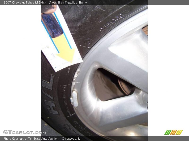 Silver Birch Metallic / Ebony 2007 Chevrolet Tahoe LTZ 4x4